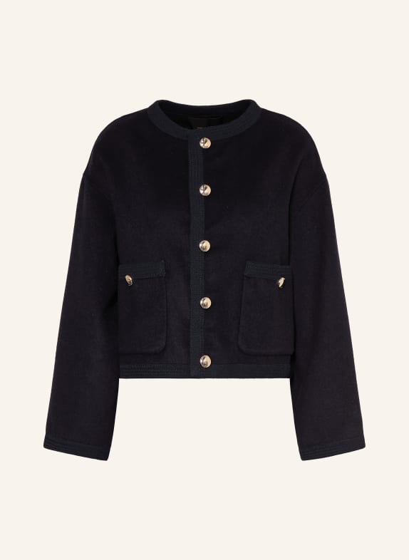 maje Kastenjacke DUNKELBLAU