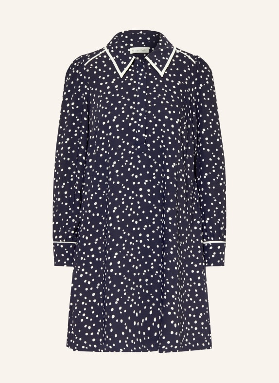 Phase Eight Hemdblusenkleid KYLIE DUNKELBLAU / WEISS