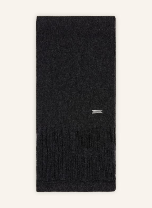 SANDRO Schal DUNKELGRAU