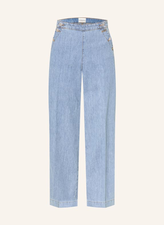 CLAUDIE PIERLOT Wide Leg Jeans D052 LIGHT BLUE DENIM
