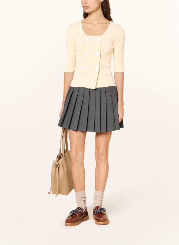 CLAUDIE PIERLOT Strickjacke ECRU
