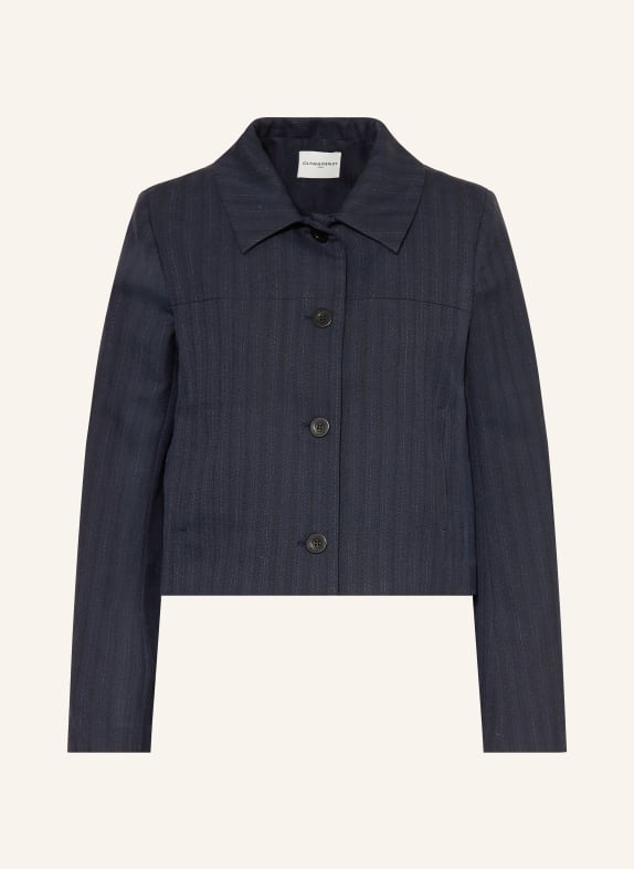 CLAUDIE PIERLOT kurtka z klapami GRANATOWY