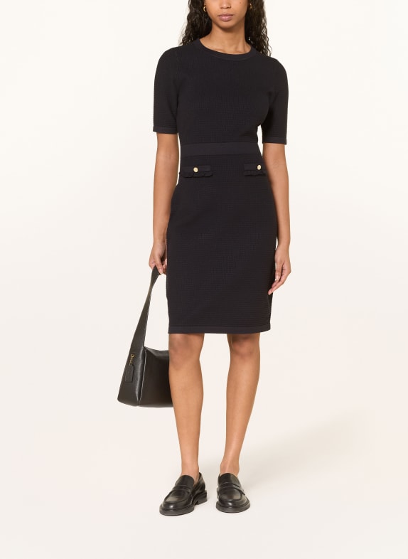 HOBBS Pletené šaty PETRA ČERNÁ