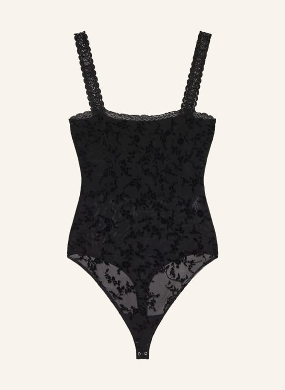 ALLSAINTS CHARLI string bodysuit BLACK