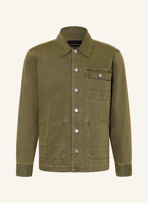 ALLSAINTS Jeans-overjacket NEVIS KAKI