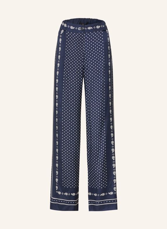 maje Marlenehose DUNKELBLAU / WEISS