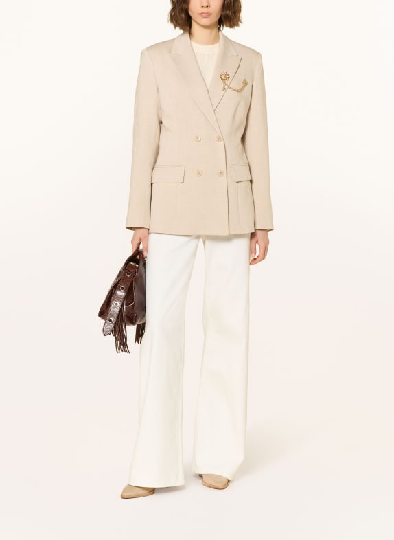 maje Blazer HELLBRAUN