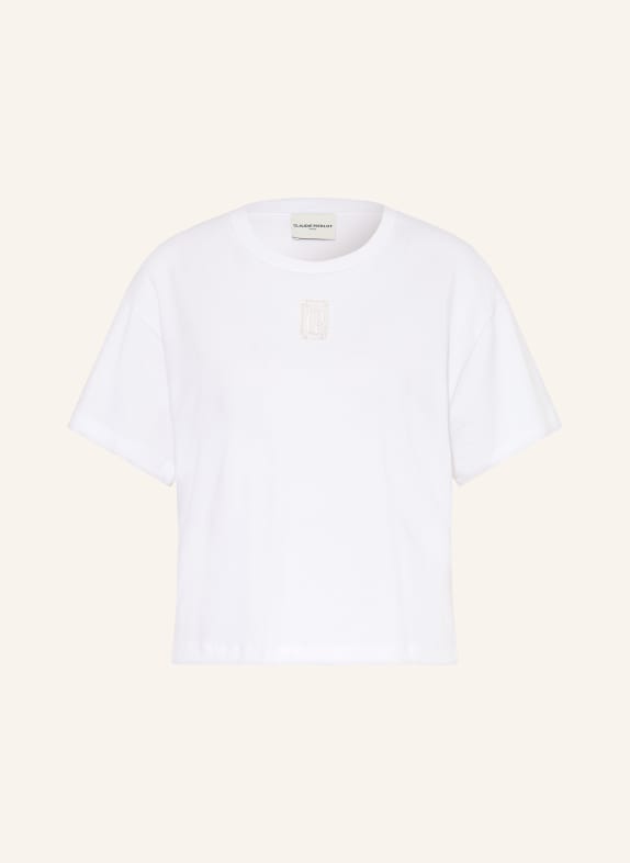 CLAUDIE PIERLOT koszulka BIAŁY