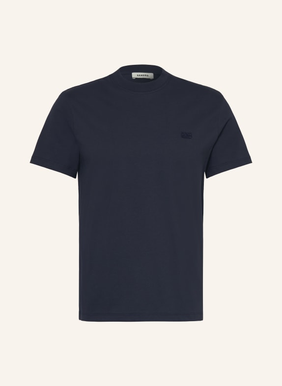 SANDRO T-Shirt DUNKELBLAU
