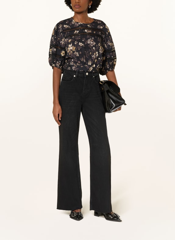 ALLSAINTS Flared jeans EMBER 162 Washed Black