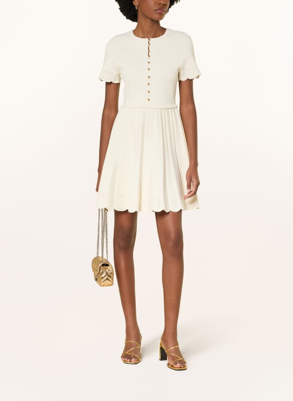 SANDRO Kleid ECRU