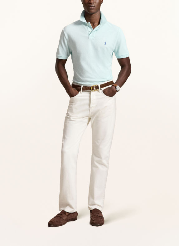 POLO RALPH LAUREN Piqué poloshirt Custom Slim Fit TURQUOISE