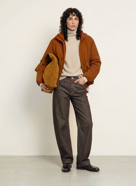 DRYKORN Turtleneck sweater LIORA BEIGE