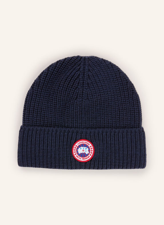 CANADA GOOSE Beanie DARK BLUE