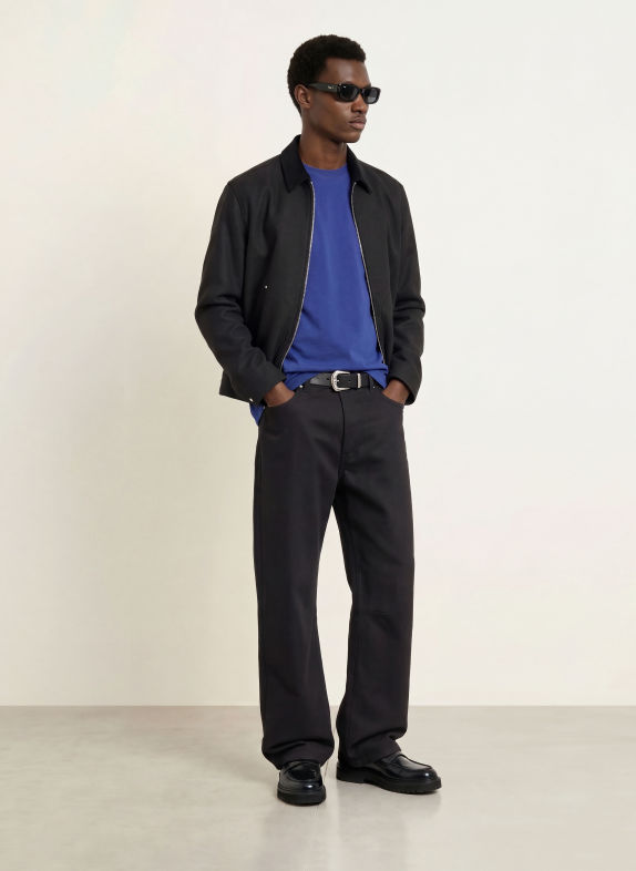 DRYKORN T-shirt RAPHAEL BLEU
