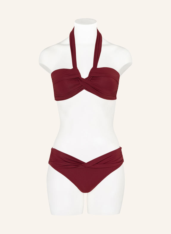 SEAFOLLY Basic-Bikini-Hose SEAFOLLY COLLECTIVE DUNKELROT