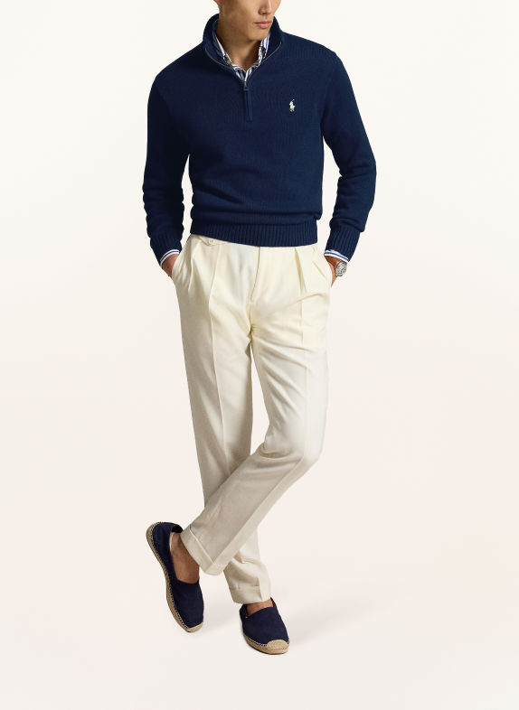 POLO RALPH LAUREN Pulover cu guler înalt ALBASTRU ÎNCHIS