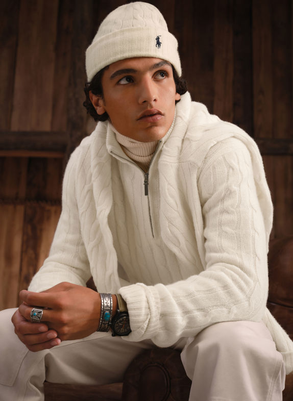 POLO RALPH LAUREN Pullover CREME