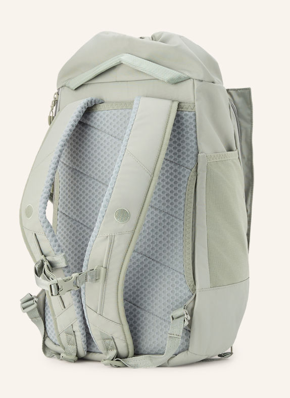 pinqponq Backpack BLOK MEDIUM with laptop compartment LIGHT GREEN