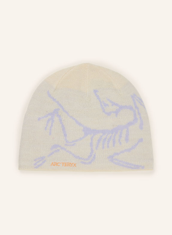 ARC'TERYX Hat BIRD HEAD TOQUE ECRU / BLUE GRAY