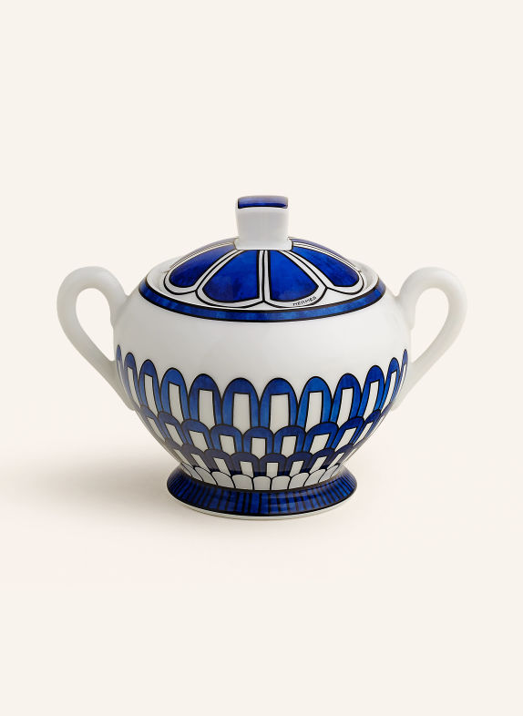 LA TABLE HERMÈS Cukřenka BLEUS D'AILLEURS MODRÁ / BÍLÁ / ČERNÁ