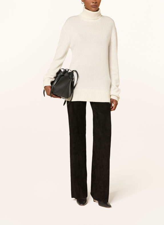 STOULS Leather pants OSWALD BLACK