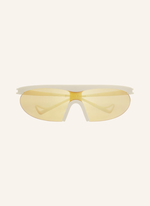 District Vision Multisport sunglasses KOHARU ECLIPSE BEIGE/BLACK MIRRORED