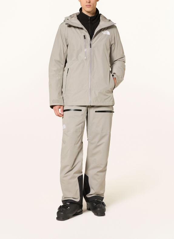 THE NORTH FACE Ski jacket DESCENDIT LIGHT GRAY