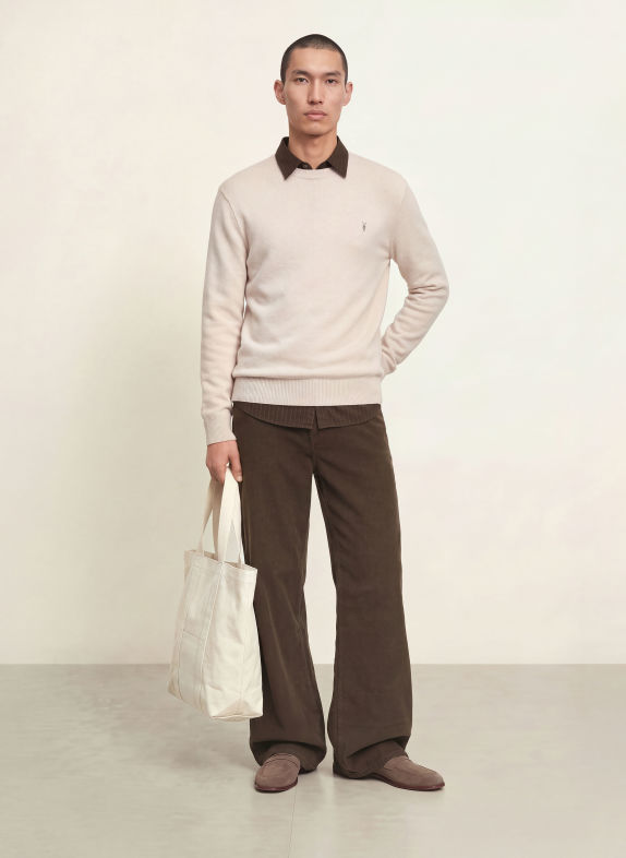 ALLSAINTS Pull STATTEN BEIGE