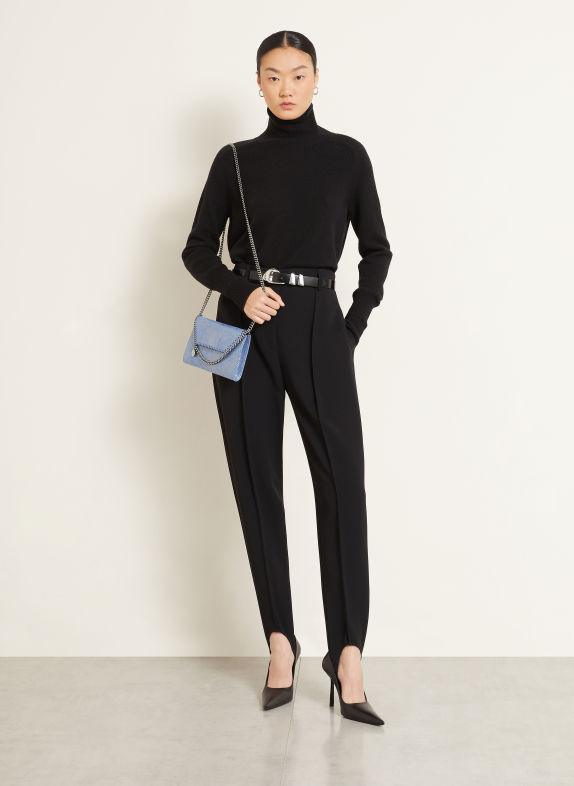 STELLA McCARTNEY Umhängetasche FALABELLA BLAU / SILBER
