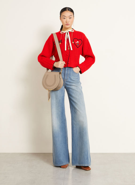 Chloé Umhängetasche MARCIE 20E Boyish Brown