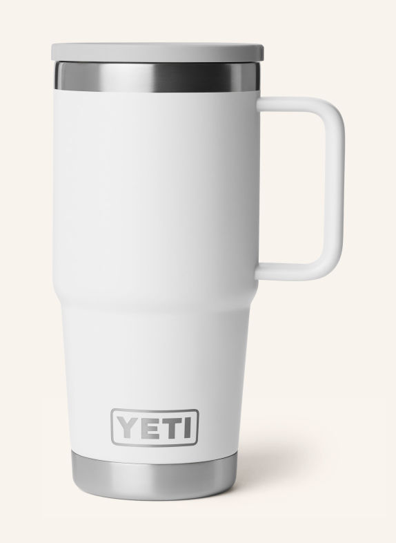 YETI Kubek termiczny RAMBLER® BIAŁY / SREBRNY