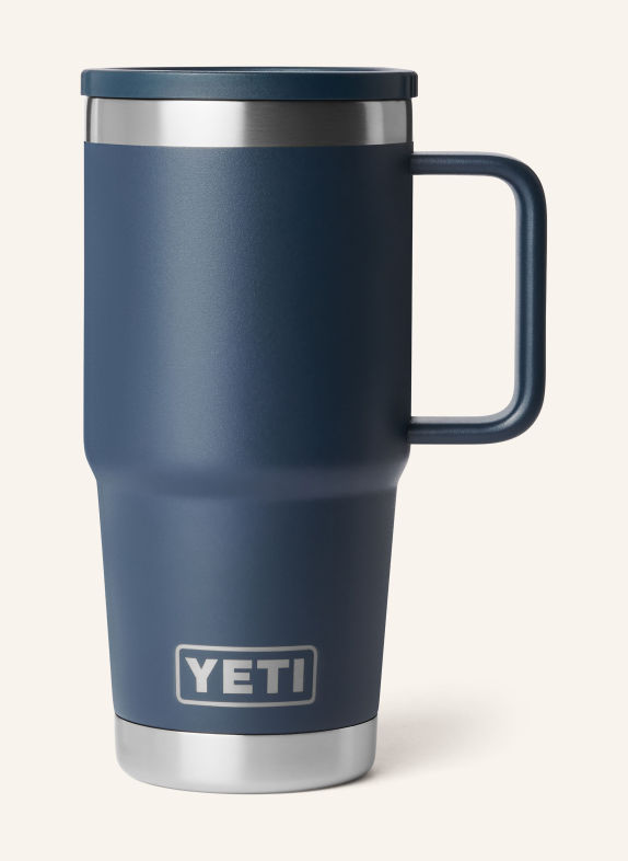 YETI Kubek termiczny RAMBLER® GRANATOWY / SREBRNY