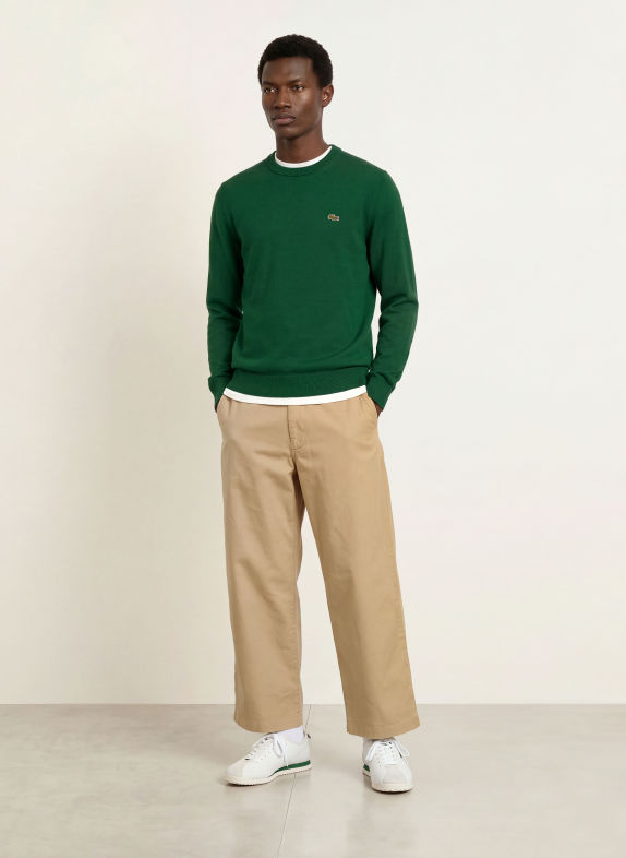LACOSTE Pullover GRÜN