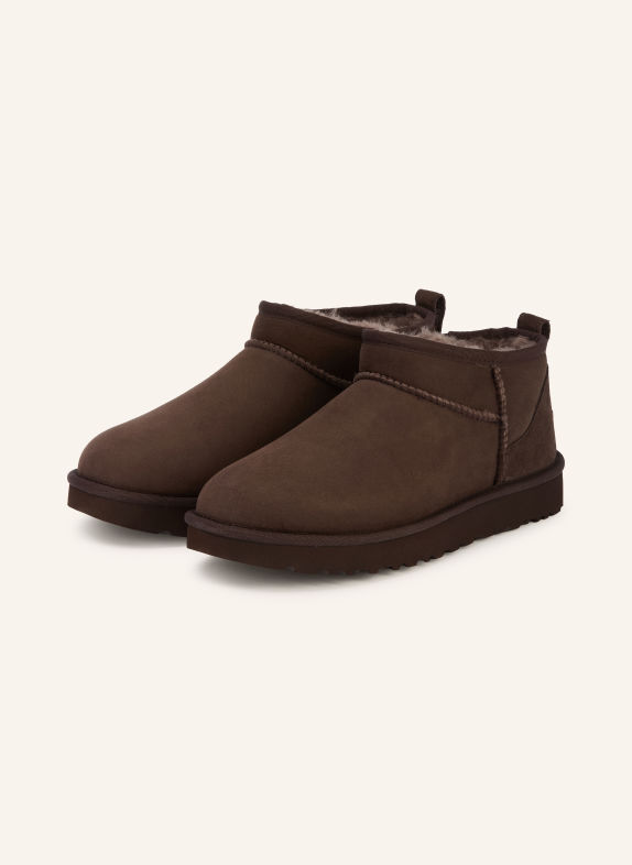 UGG Boots CLASSIC ULTRA MINI BROWN