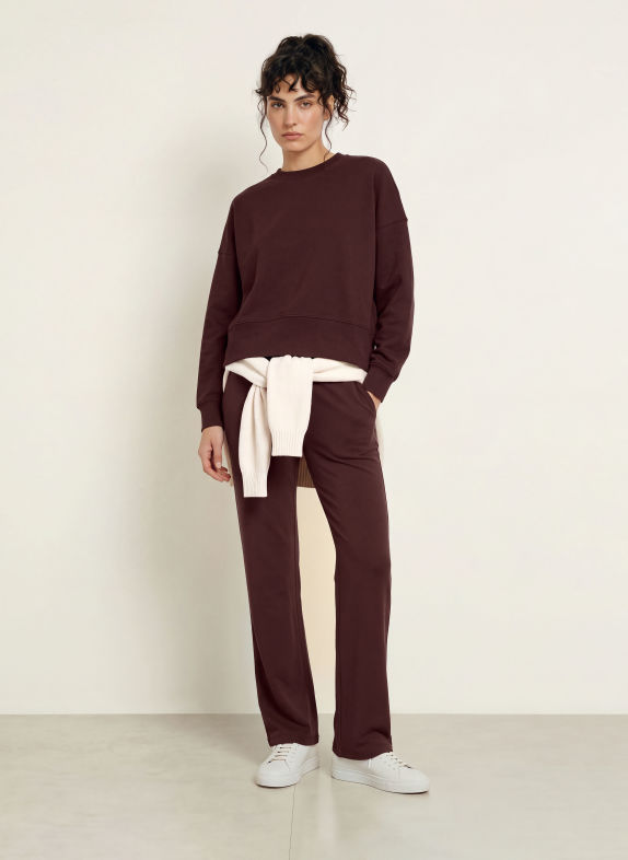 Juvia Sweatshirt ELIA DUNKELBRAUN