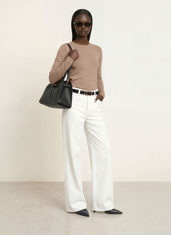 ALMADA LABEL Cashmere sweater AWA BEIGE
