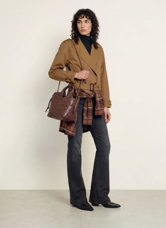 CALA JADE Handbag MISU MEDIUM BROWN