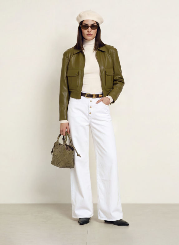 CALA JADE Handbag MISU MINI KHAKI