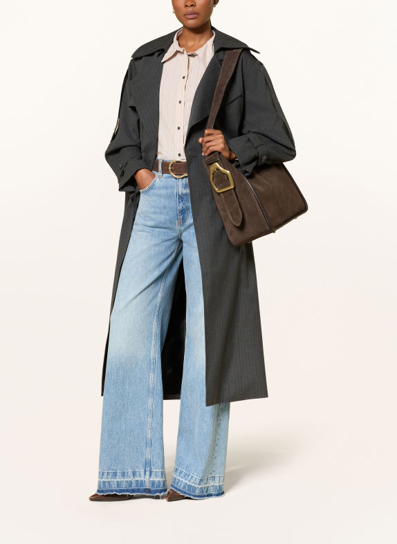 CALA JADE MASAGO shoulder bag DARK BROWN