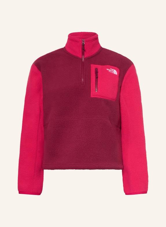 THE NORTH FACE Fleece-Troyer YUMIORI DUNKELROT / PINK