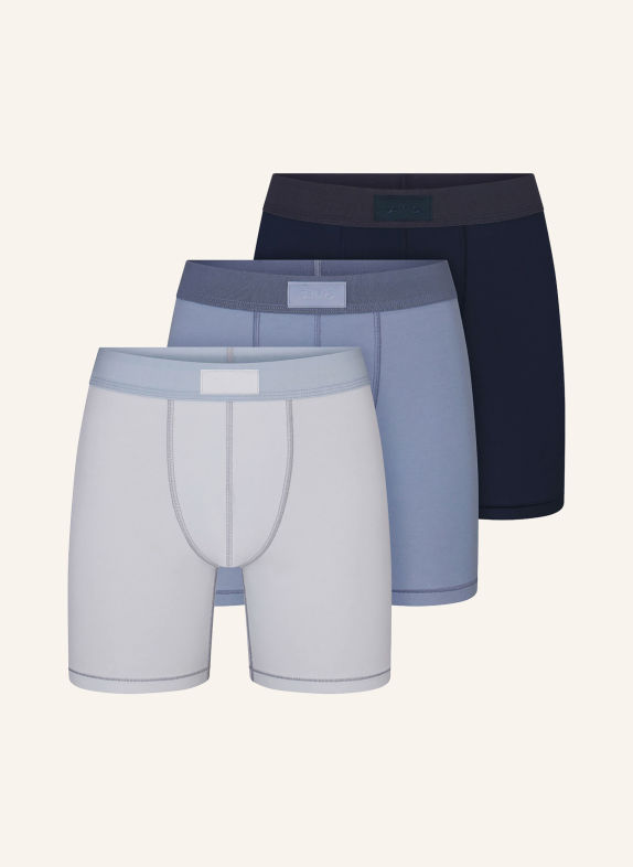 SKIMS 3-pack of SKIMS COTTON boxer shorts NIMBUS MULTI