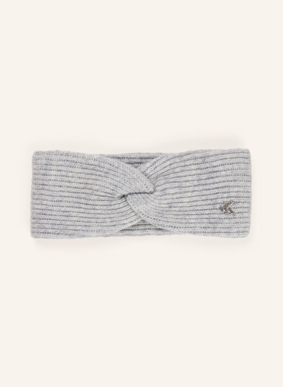 Calvin Klein Headband LIGHT GRAY