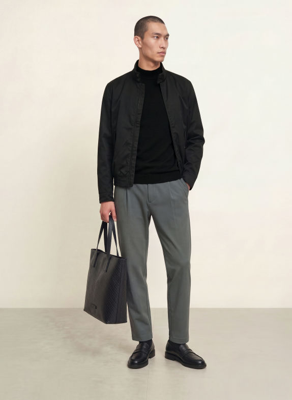 Calvin Klein Merino wool sweater BLACK