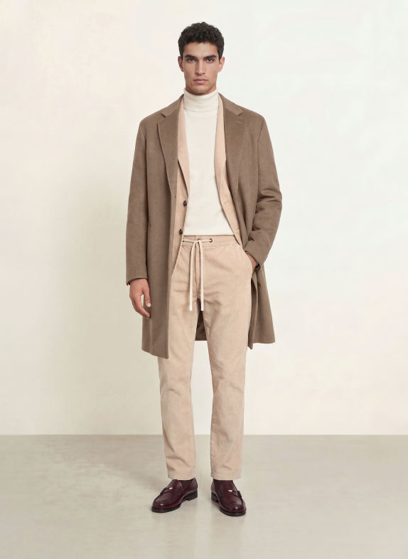 DIGEL DELRAY coat TAUPE