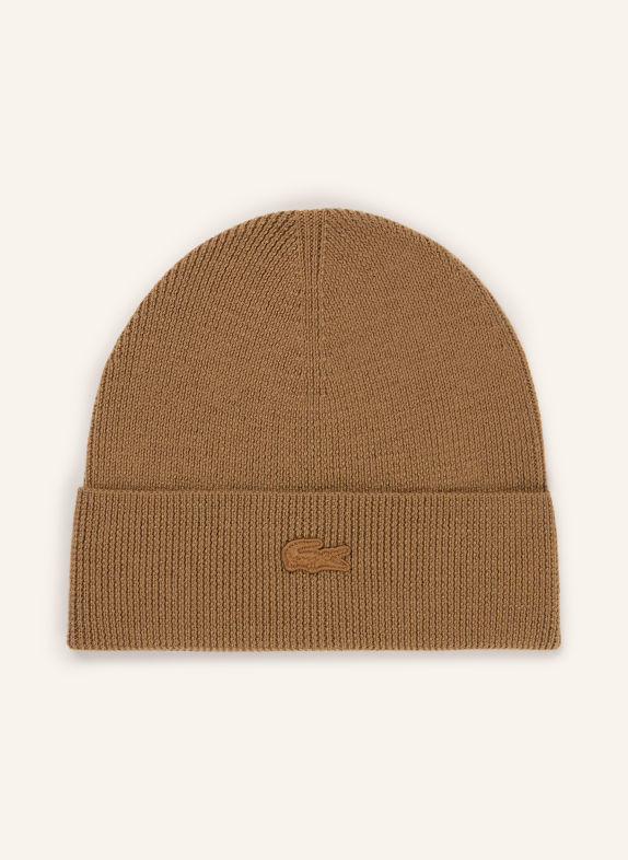 LACOSTE cap COGNAC