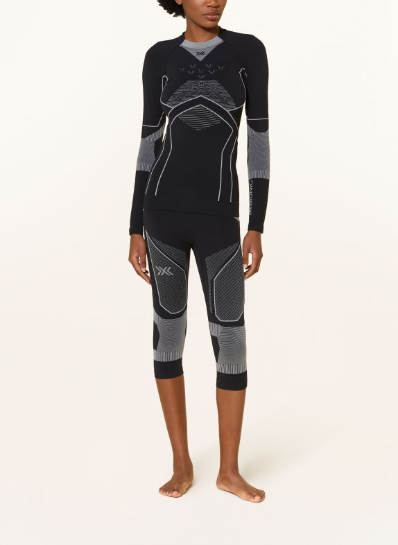 X-BIONIC ENERGY ACCUMULATOR LIGHT functional shirt BLACK / LIGHT GRAY