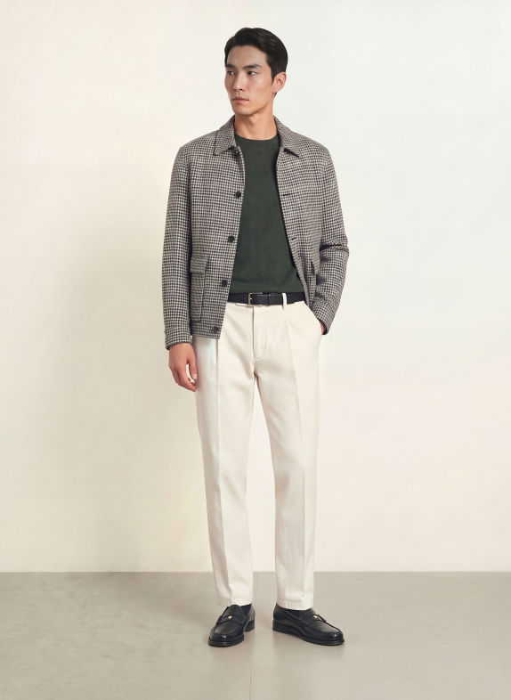 CHAS Cashmere-Pullover DUNKELGRÜN