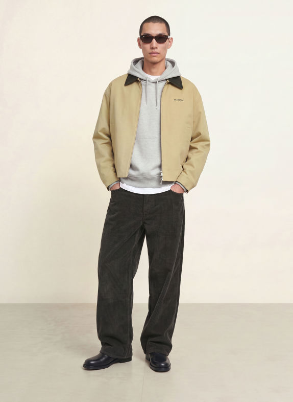 AGOLDE Cordhose Regular Fit DUNKELGRAU