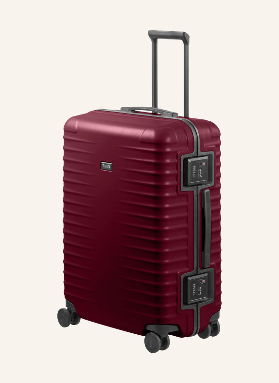 TITAN Trolley OVERSEAS M+ DUNKELROT